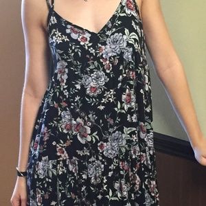 Black Floral Dress